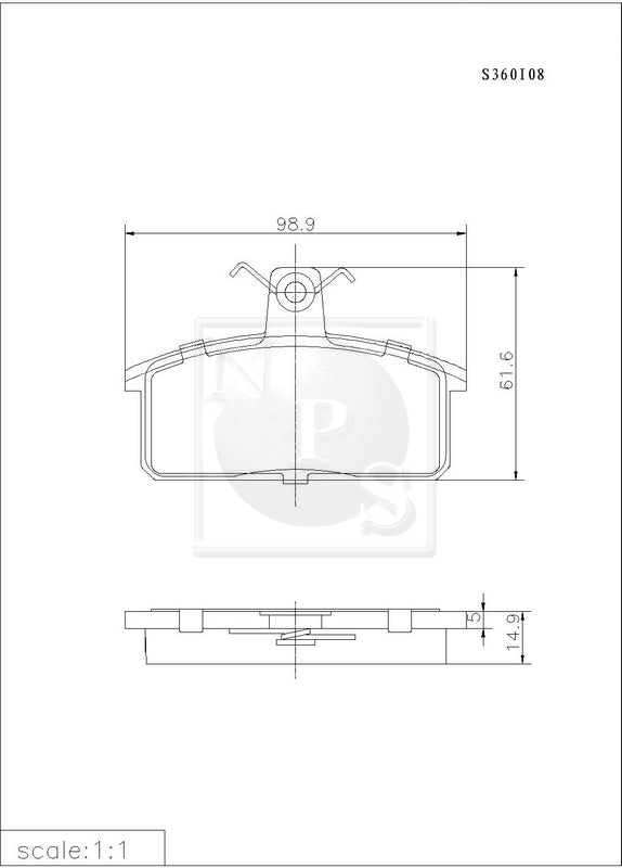 Brake Pad Suzuki Santana kit