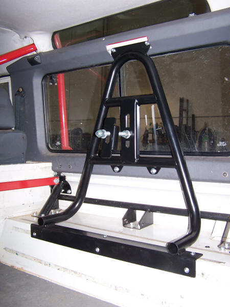 Internal wheel carrier for defender 90/110/130