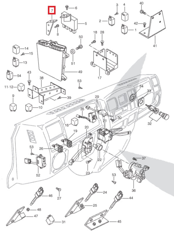 Heater Relay Support Set