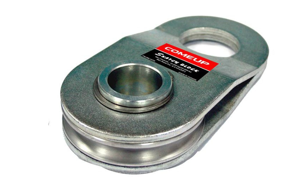 Snatch Block with Pouch  8-10 mm