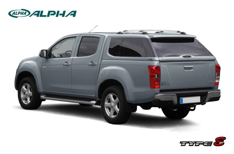 Hardtop Doble Cabina Alpha Con Ventanas - Color Blanco 527