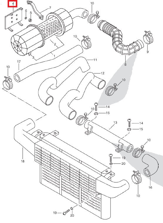 Air Filter Mounting