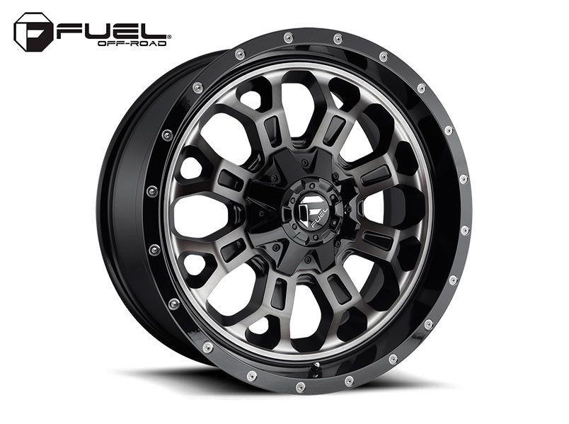 Llantas FUEL CRUSH 17x9 ET1 (5x114,3 5x127 B78,10)