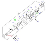 Bearing assy - propshaft front and rear