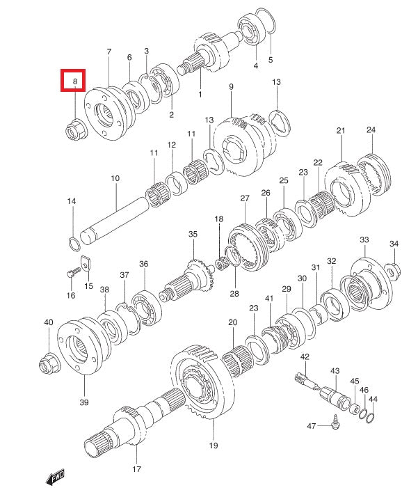 Nut manifold