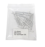 Terrafirma webbing tool holder for small storage box