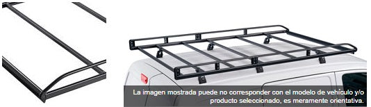 Cruz Evo Rack - Módulos portaequipajes de acero para Vehículos Comerciales