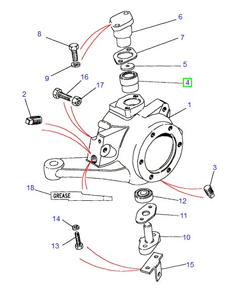 Swivel Pin Housing & Bush