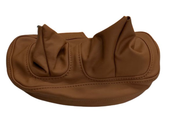 Gear gaiter in tan colour leather