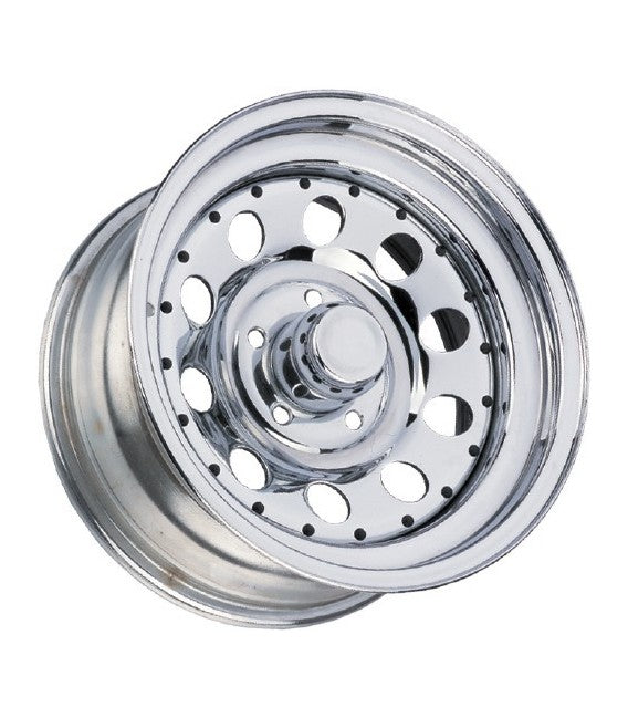 Chrome Modular BLack Wheel - 7x16 for Toy/Mit/Niss