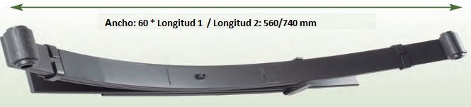 Rear Leaf Spring - Medium Load