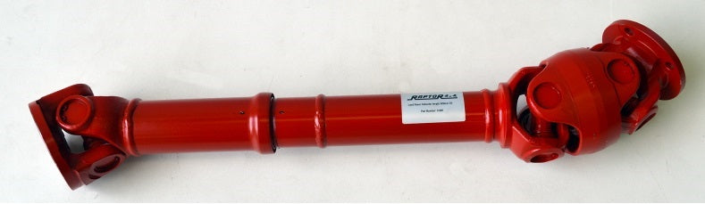 Front/rear double cardan propshaft "extra slim"