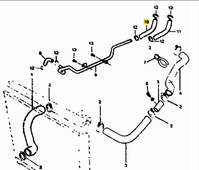 Hose (Vitara T.Diesel)