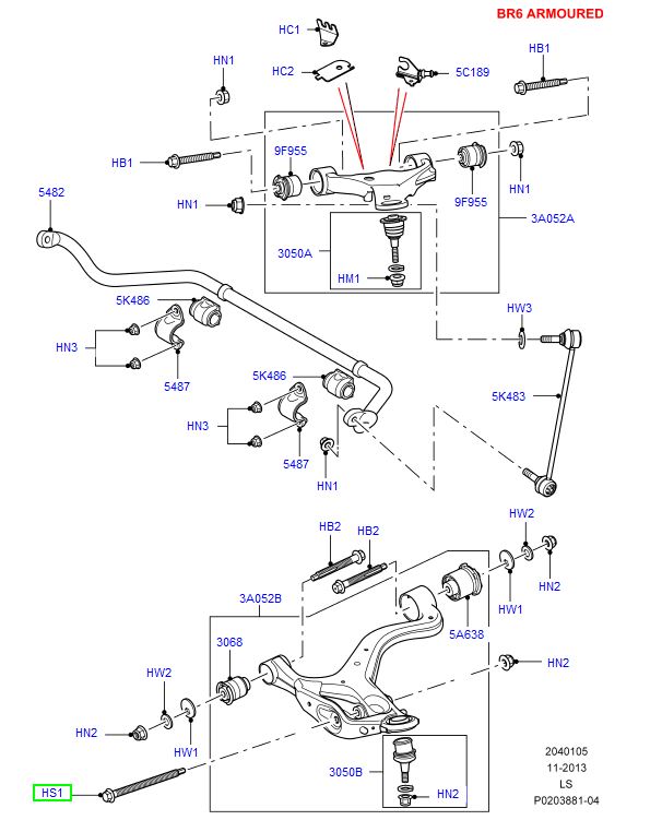 Bolt - fits - d3/rs1/d4/rs2