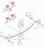 Silentblock Rear Shock Absorber - Unit