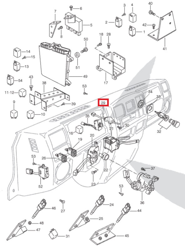 Heating Fan Motor Switch