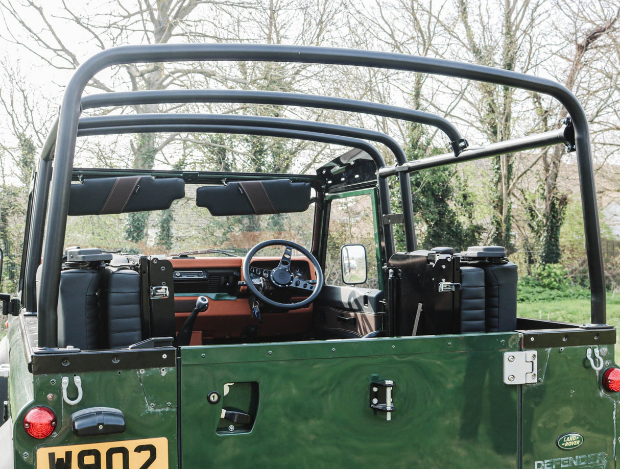 90 soft top heavy duty conversion kit with canvas hood - black canvas wsw