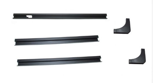 Defender window channel kit - rear right hand