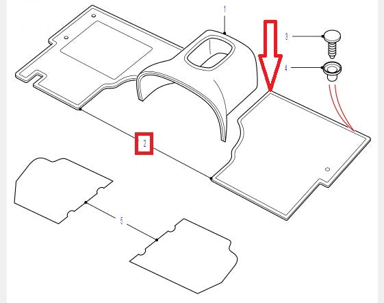 Companion Feet Carpet - Right