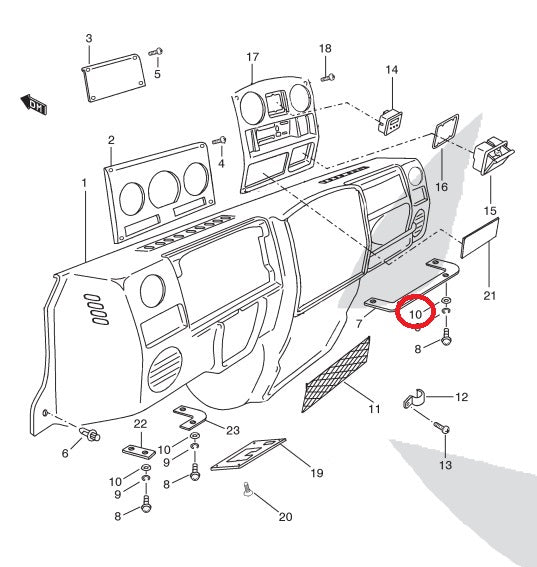 Plain Washer - 10 Units