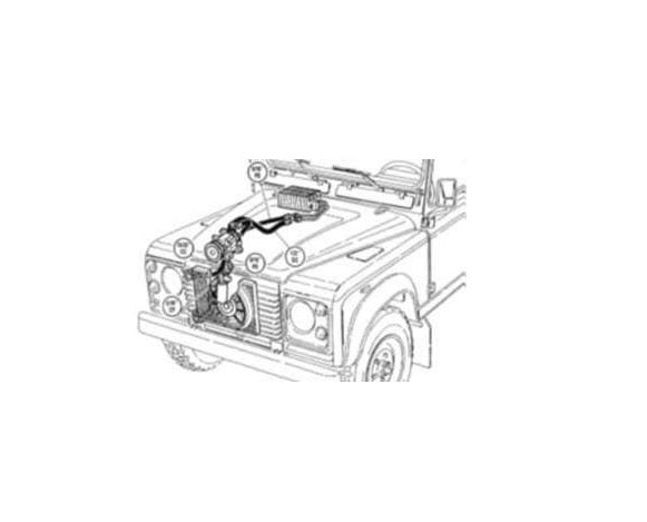 Air Conditioning Kit - Engine Compartment