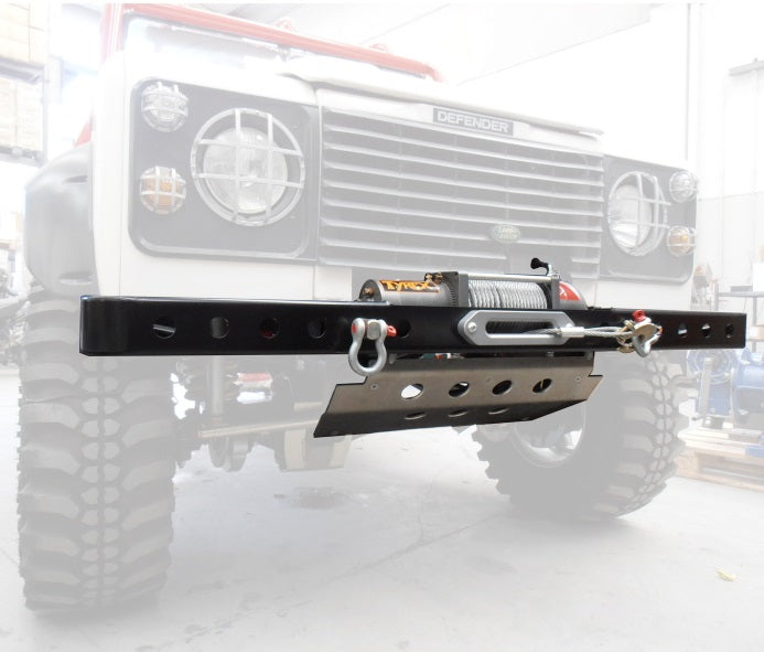 Front hd winch bumper defender