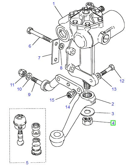 Nut Steering Box